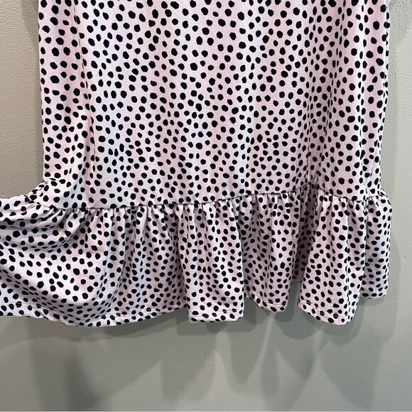Kate Spade Pink Polka Dot Pajama Tank Top - Size: Small - Picture 3 of 6